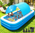 Family Premium Above Ground Swimming Pool Set (Multiple Sizes Available)