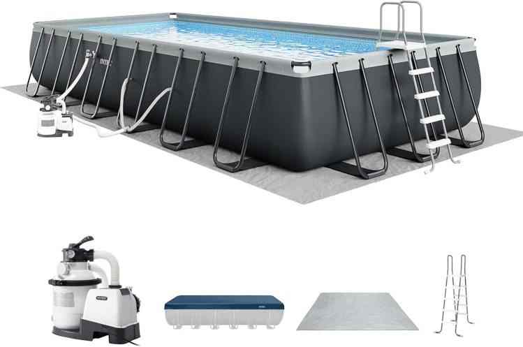 Family Premium Above Ground Swimming Pool Set (Multiple Sizes Available)