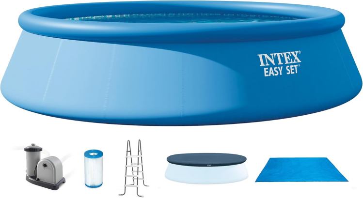 Family Premium Above Ground Swimming Pool Set (Multiple Sizes Available)
