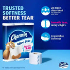 Charmin Ultra Soft Toilet Paper 12 Mega XL Rolls, 336 Sheets Per Roll (Packaging May Vary)