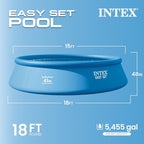 Family Premium Above Ground Swimming Pool Set (Multiple Sizes Available)