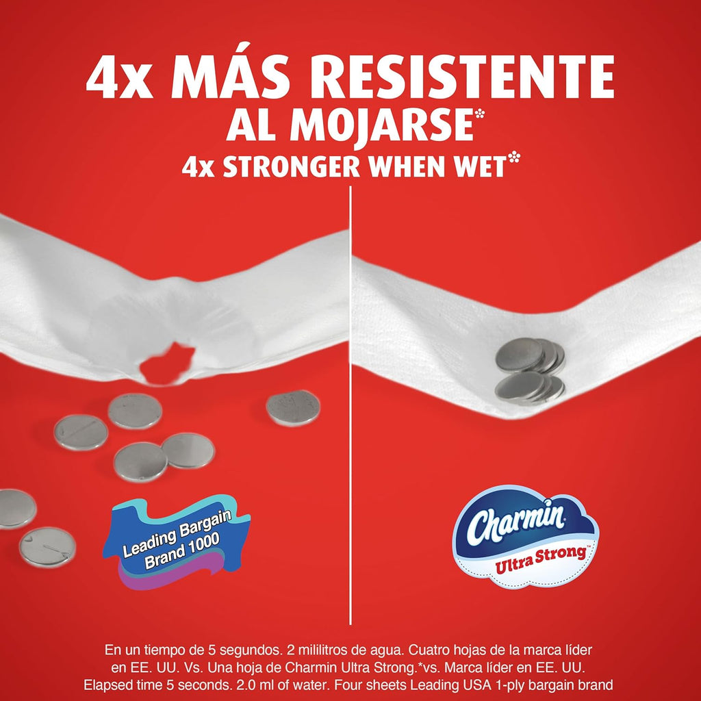 Charmin, 2 Ply Unscented Mega Rolls Bathroom Tissue, 24 Count