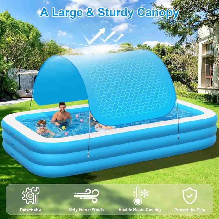 Family Premium Above Ground Swimming Pool Set (Multiple Sizes Available)