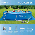 Family Premium Above Ground Swimming Pool Set (Multiple Sizes Available)