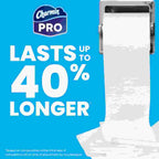 Charmin Professional Commercial Toilet Paper Rolls, Bulk 2-Ply Bathroom Tissue, Individually Wrapped, 450 sheets (75 count)