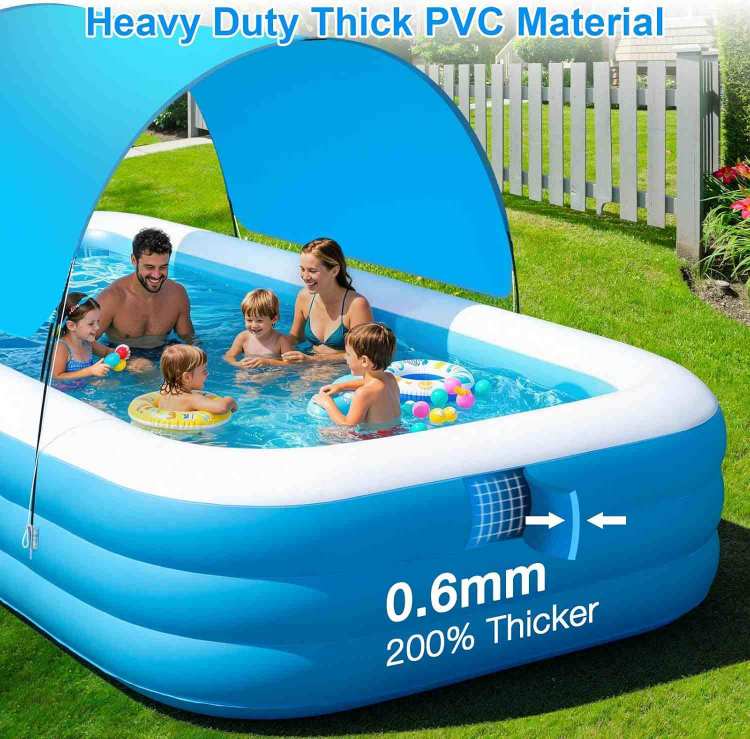 Family Premium Above Ground Swimming Pool Set (Multiple Sizes Available)