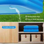 Family Premium Above Ground Swimming Pool Set (Multiple Sizes Available)