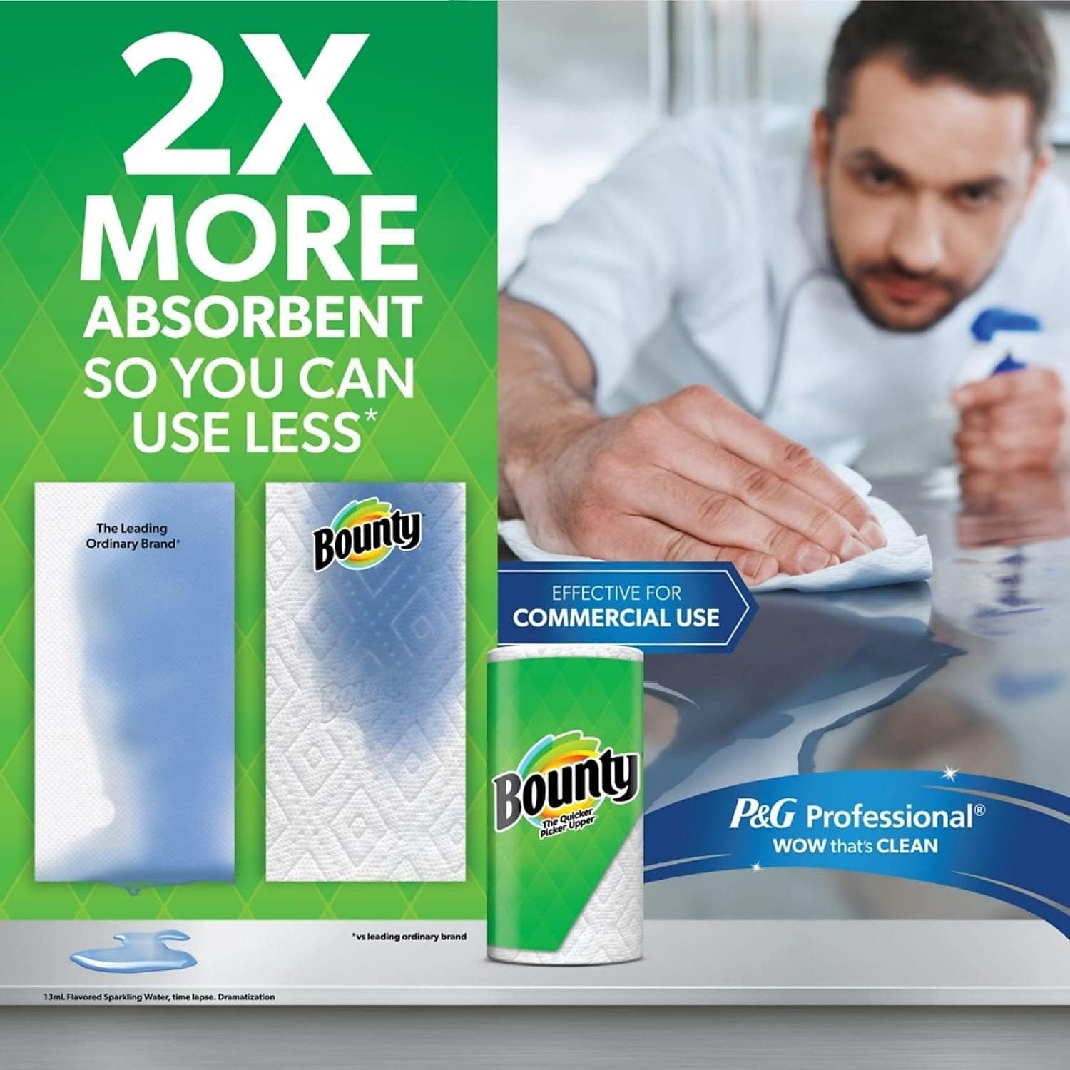 Bounty Select-A-Size Paper Towels, 2-ply, 90 Sheets/Roll, 24 Rolls/Pack