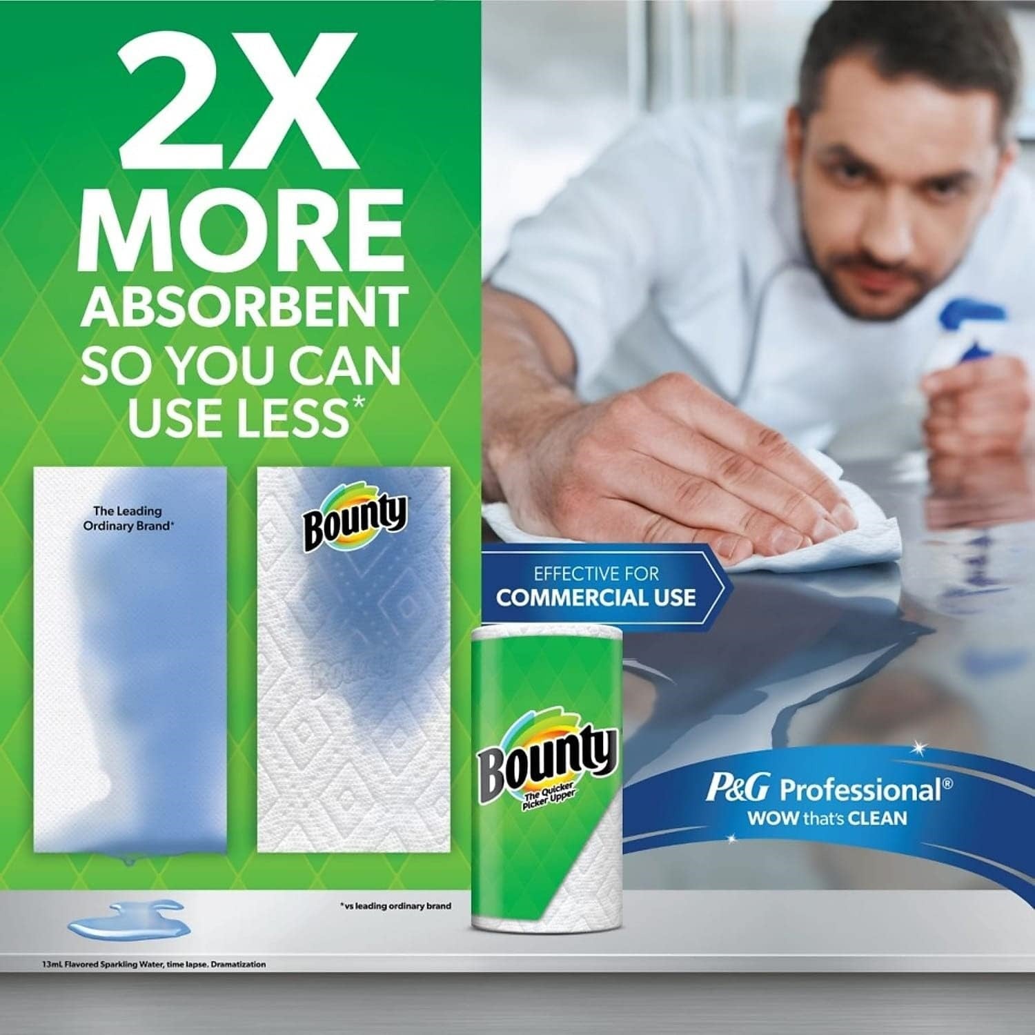 Bounty Select-A-Size Paper Towels, 2-ply, 90 Sheets/Roll, 24 Rolls/Pack